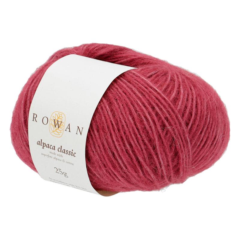 Rowan Alpaca Classic Garn - Fv 125 Berry Sorbet