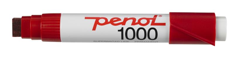 Penol 1000 Rød Spritmarker 3-16 mm - Perfekt til Kontoret