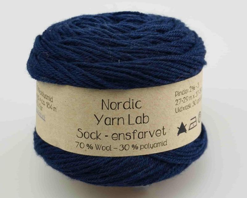 Strømpegarn Sock Marine 12 fra Nordic Yarn Lab