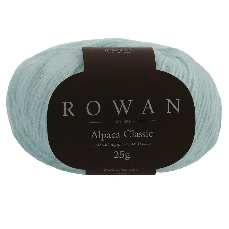 Rowan Alpaca Classic Garn i Isblå - Luksuriøst og Let