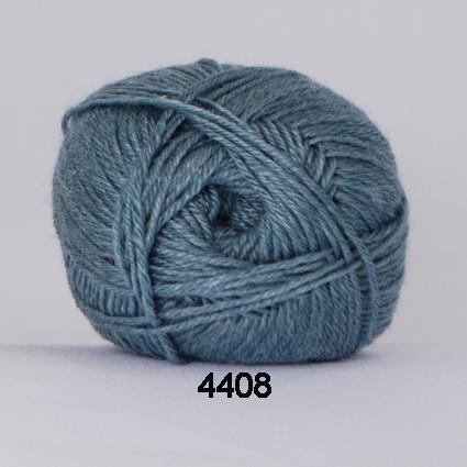 Hjertegarn Bamboo Wool - Blødt Uldgarn med Bambus - Aqua 4408