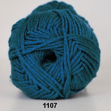 Merino Cotton Garn - Petroleum 50g Nr. 1107