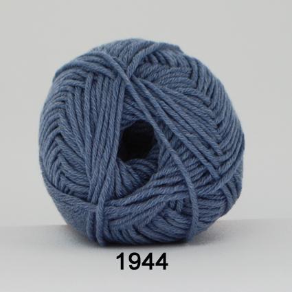 Merino Cotton Garn Jeansblå 50 g fra Niah Design