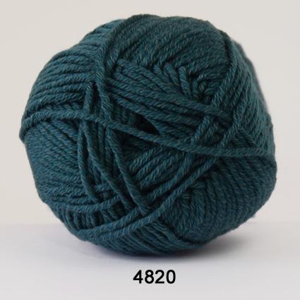 Merino Cotton Garn - Mørk Havblå 50 g fra Niah Design