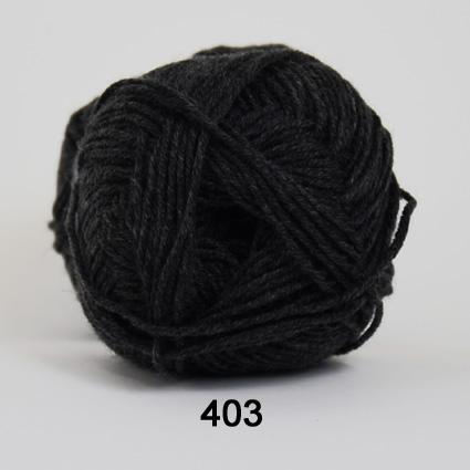 All Seasons Mørk Grå Garn 50 g - Nr. 403 fra Niah Design