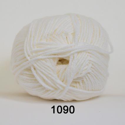 All Seasons Garn Hvid 50 g - Perfekt til Strik og Hækling