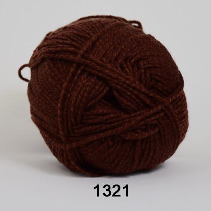 All Seasons Brun Garn 50 g - Nr. 1321 fra Niah Design