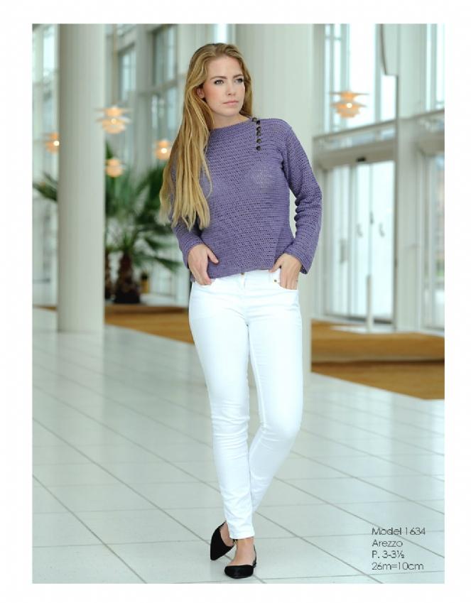 Langærmet sweater opskrifter - Hæfte 161 med 13 designs