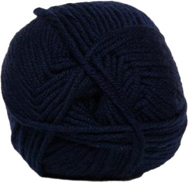 Hjertegarn Merino Cotton - Mørk Blå 1660 til Maskinvask