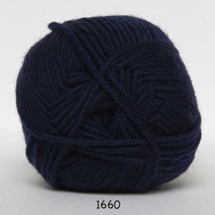 Hjertegarn Extrafine Merino 90 - 1660 Mørkeblå Garntilbud