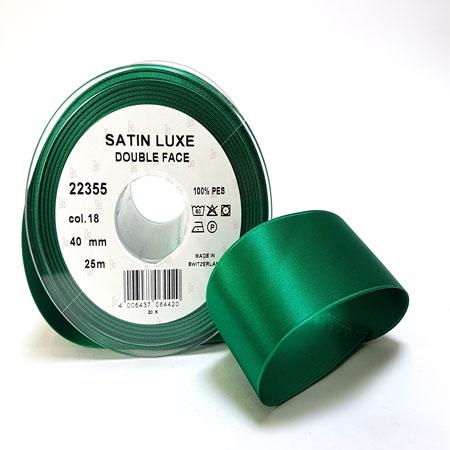 Grøn Satinbånd - 6 mm til Hobby og Pynt