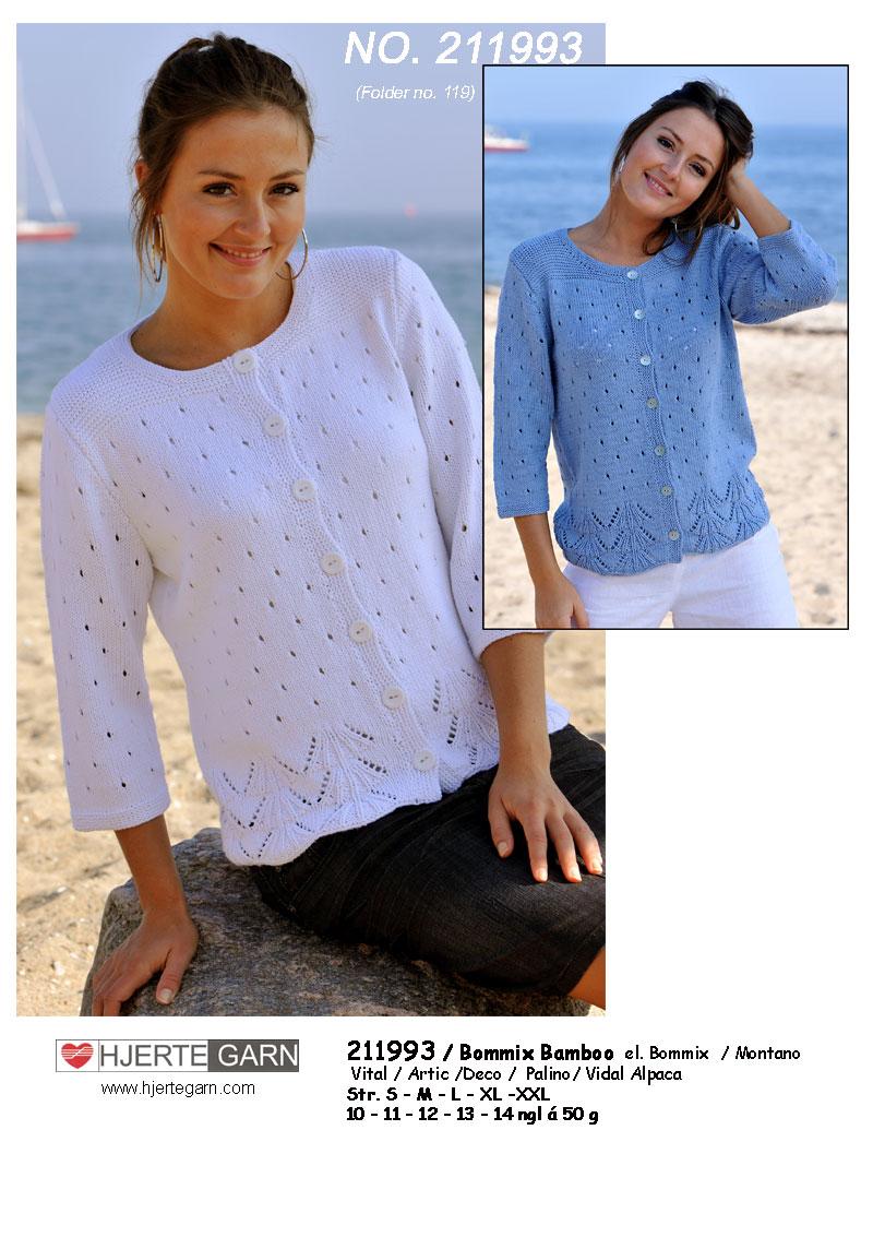 Strikkeopskrifter til damer - Find dit kit hos Vivi's Butik