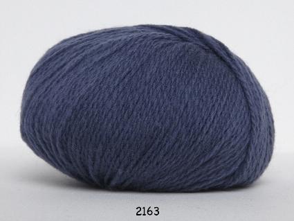 Hjerte Fine Highland Wool - Uldgarn i Mørk Lavendel 2163