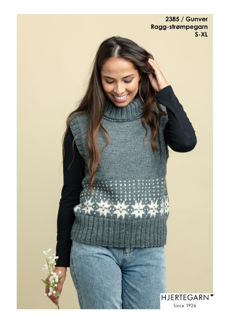 2385 Gunver - Strikkekit til koldere dage