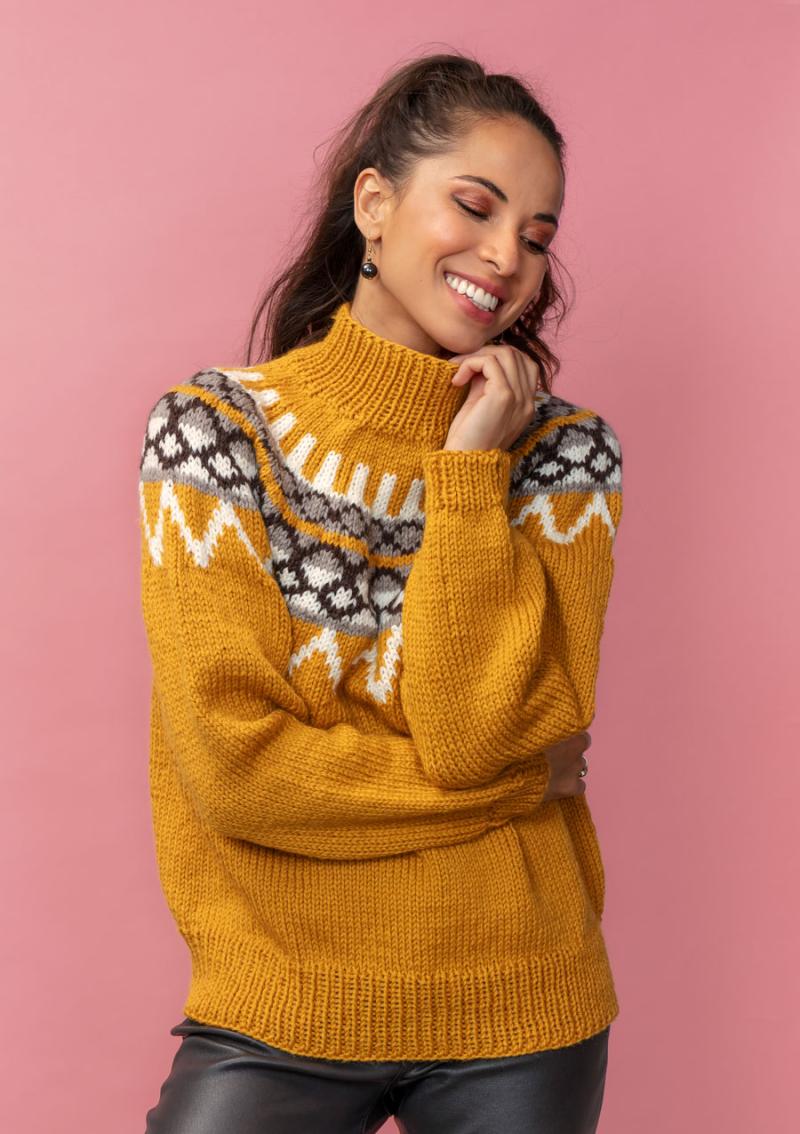 2478/Alex - Strikkeopskrift og Kit med Ragg Uldgarn