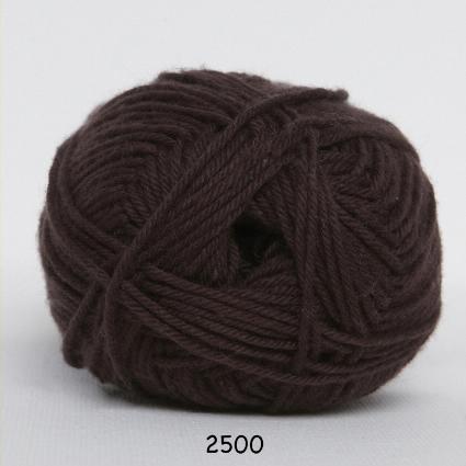Bomuldsgarn til hækling - Cotton nr. 8/4 Mørke Brun