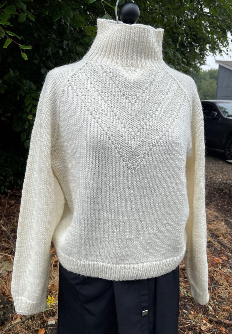 Strikkeopskrift Model 2642 Pernille i Incawool Uldgarn