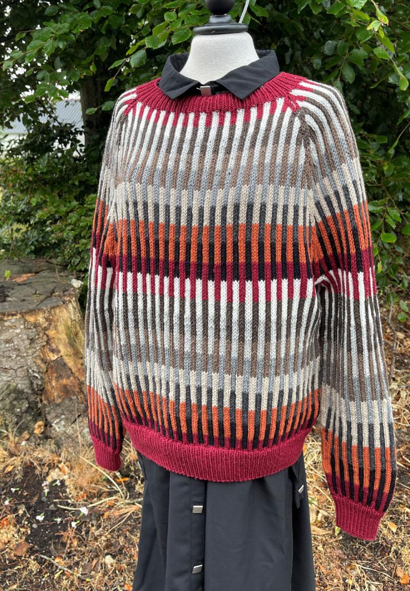 Strikkekit Model 2644 Jenny i Merino Cotton - Hjertegarn