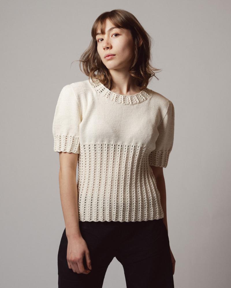 Strikkekit Model 2672 med Merino Cotton Garn