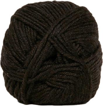 Hjertegarn Merino Cotton - Mørk Brun, 50% Uld og 50% Bomuld