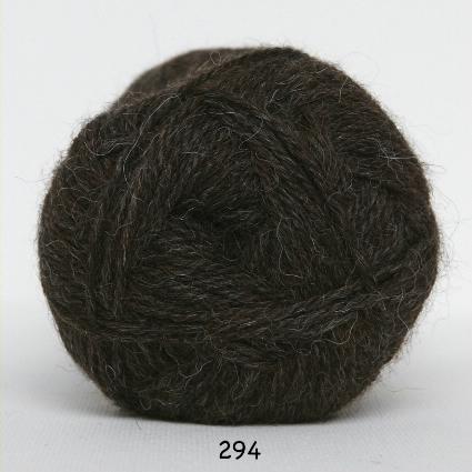Hjerte Alpaca - Blødt Alpaca Uldgarn i Brun 294