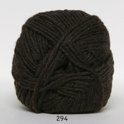 Hjertegarn Extrafine Merino 90 - 294 Mørkbrun Garntilbud