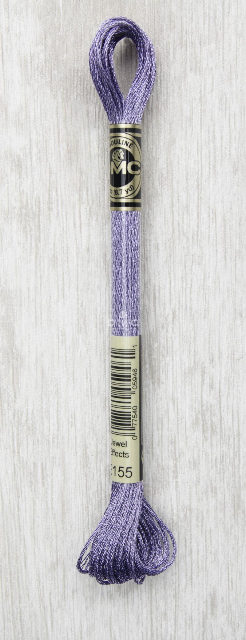 Dmc Mouliné Light Effects Broderigarn E155 - Unik Glans