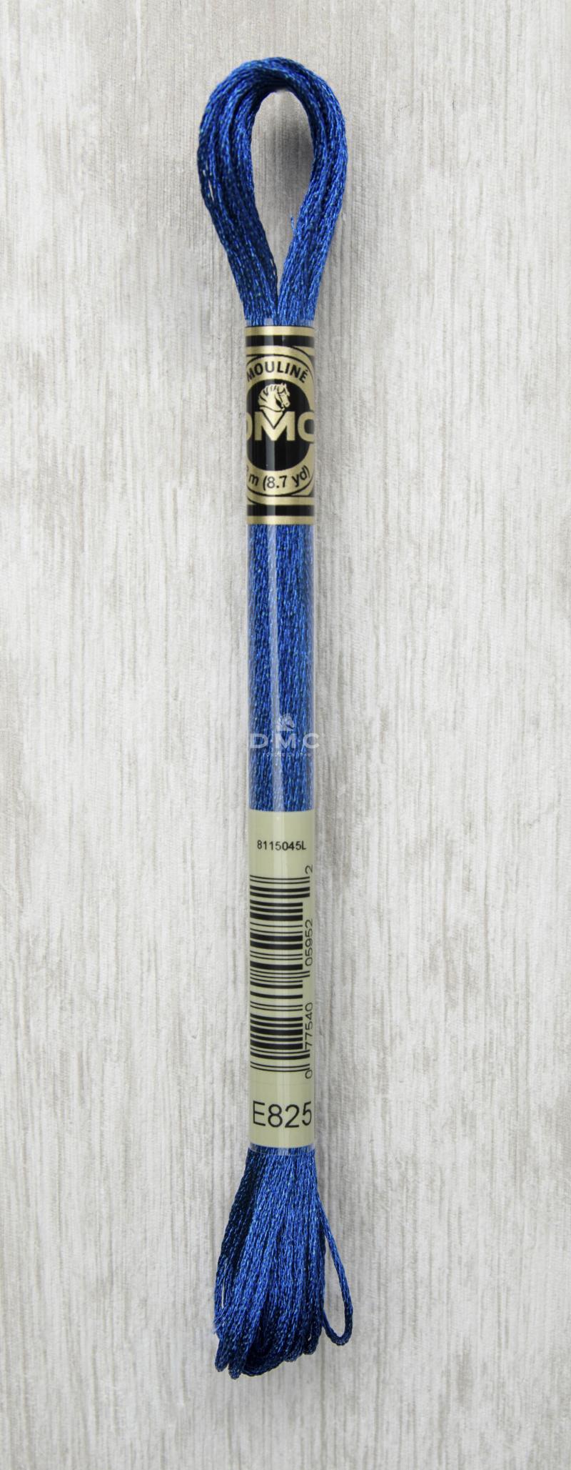 Dmc Mouliné Light Effects Broderigarn E825 - Lysende Effekter