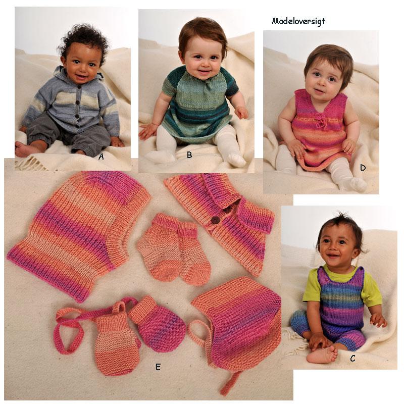 Baby Strikkeopskrift Trunte No. 32 - Kreativ strik til babyer