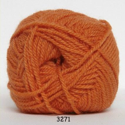 Akrylgarn Jette Hjertegarn - Fv 3271 Orange på tilbud