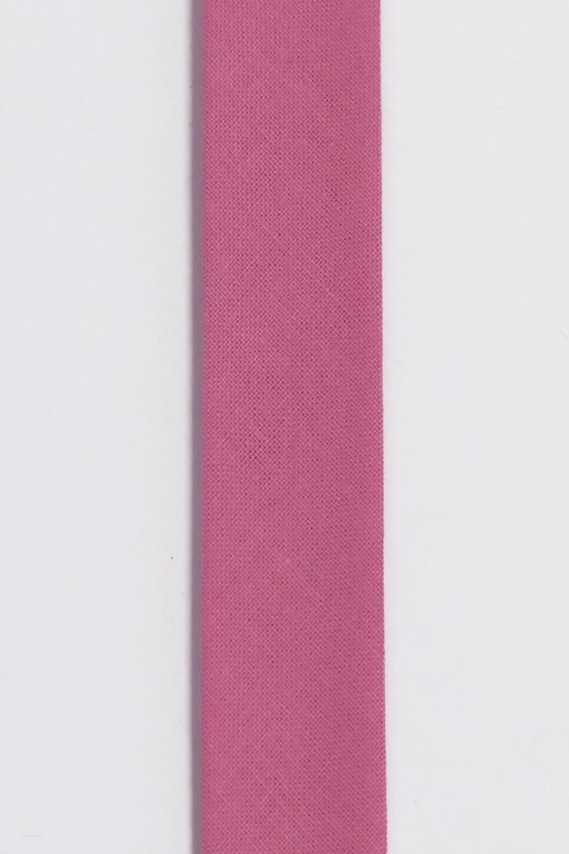 Kantbånd i bomuld 20 mm Mellem Rosa - Ideelt til hobbyprojekter