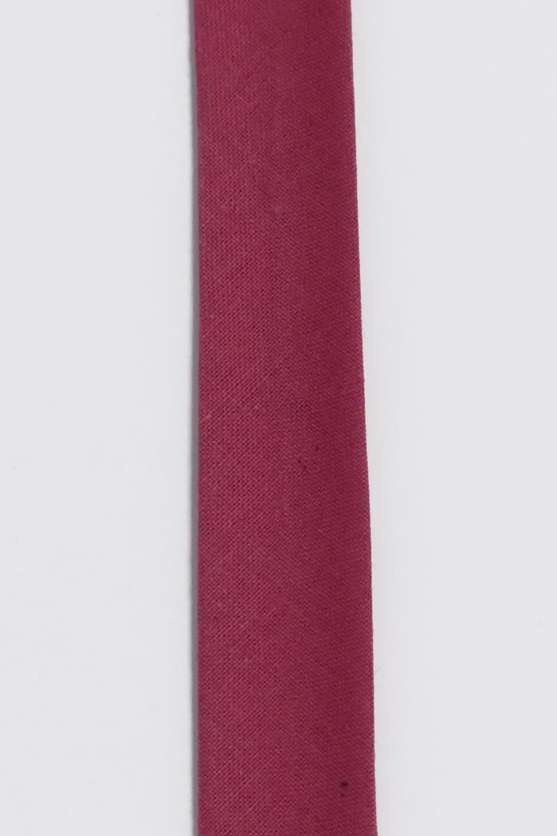 Kantbånd i Bomuld 20 mm - Mørk Pink, Fv 1731