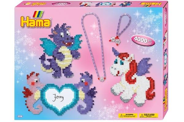 Hama Midi Gaveæske Fantasi - Kreative Perler og Figurer