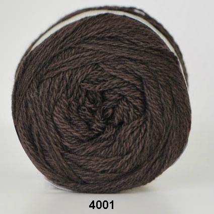 Hjertegarn Organic 350 - Økologisk Merino Uld, Brun Tilbud