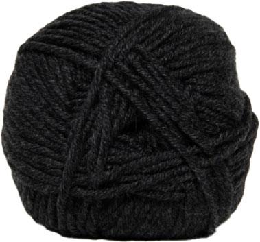 Hjertegarn Merino Cotton - Mørk Grå 403, Maskinvaskbar Garn