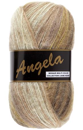Angela Flerfarvet Garn med Mohair - Lammy Fv 403