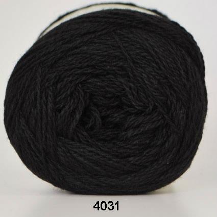 Hjertegarn Organic 350 - Økologisk Merino Uld i Sort