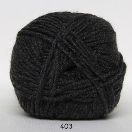 Hjertegarn Extrafine Merino 90 - Koksgrå Garntilbud!