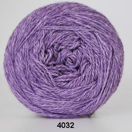 Hjertegarn Organic 350 - Økologisk Merino Uld, Lilla