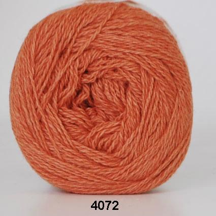 Hjertegarn Organic 350 - Økologisk Merino Uld, Orange