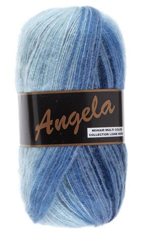 Angela Flerfarvet Garn med Mohair - Lammy Fv 409