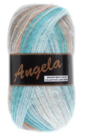 Angela Flerfarvet Mohair Garn - Fantastisk Kvalitet!