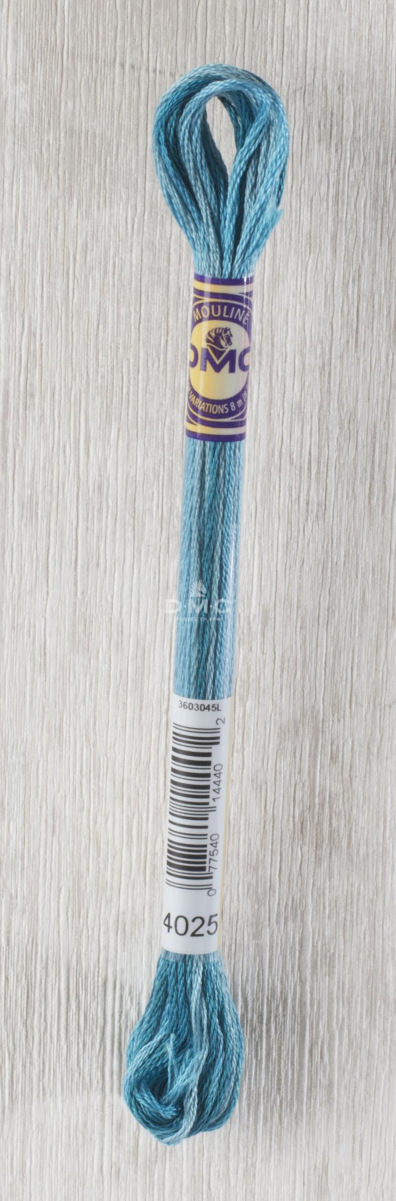 Dmc Mouliné Broderigarn Farve 4025 - Farverig Variation