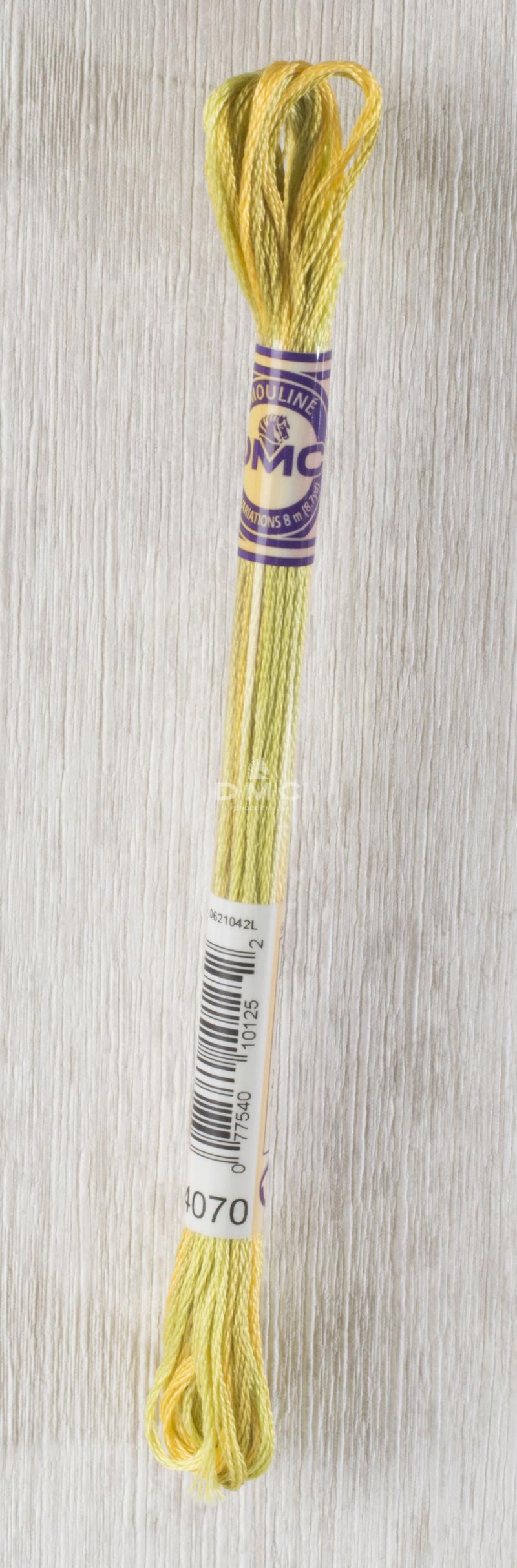 Dmc Mouliné Broderigarn Farve 4070 - Fantastisk Variation!
