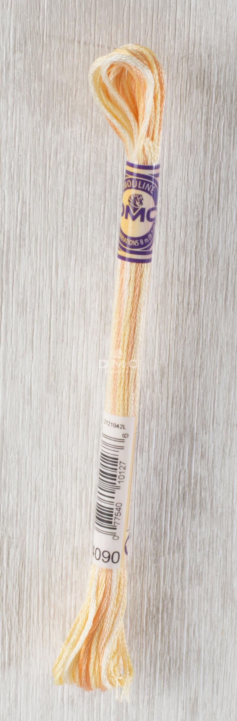 Dmc Mouliné Farvevariation Broderigarn 4090 - Fantastisk!