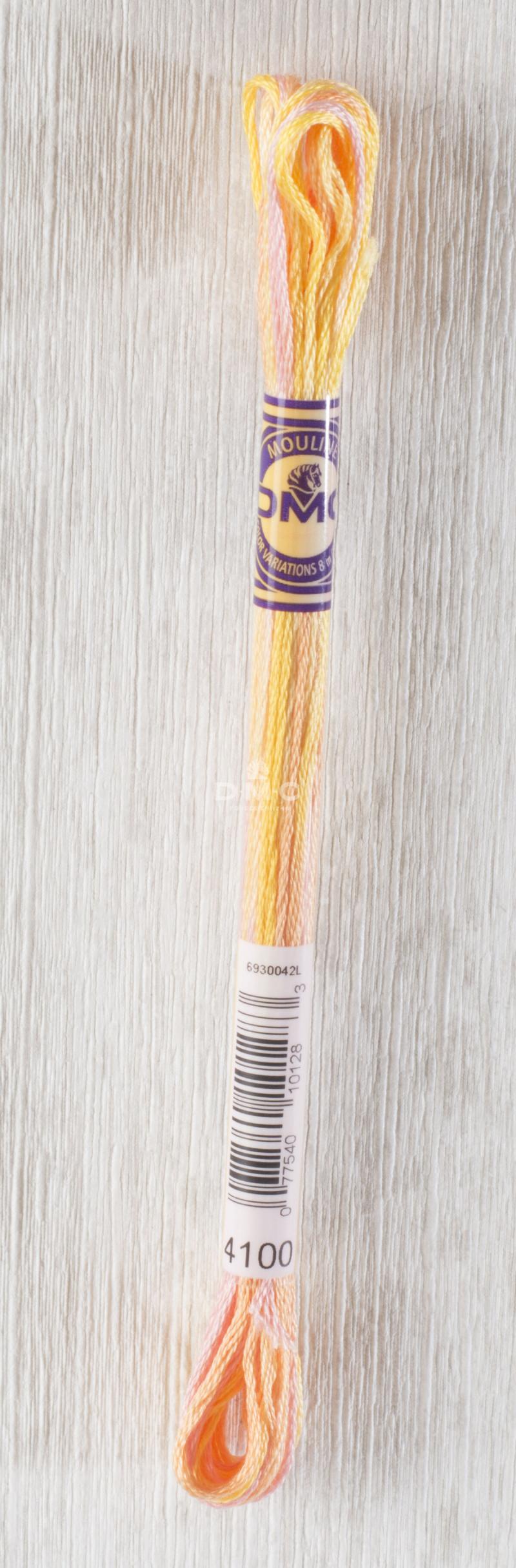 Dmc Mouliné Farvevariationer Broderigarn 4100 - Fantastisk!