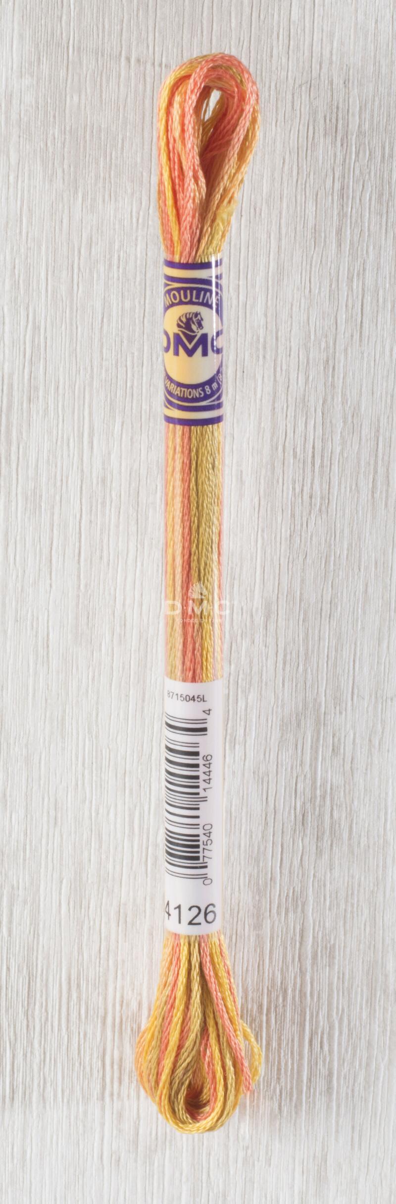 DMC Mouliné Farvevariation Broderigarn - Farve 4126