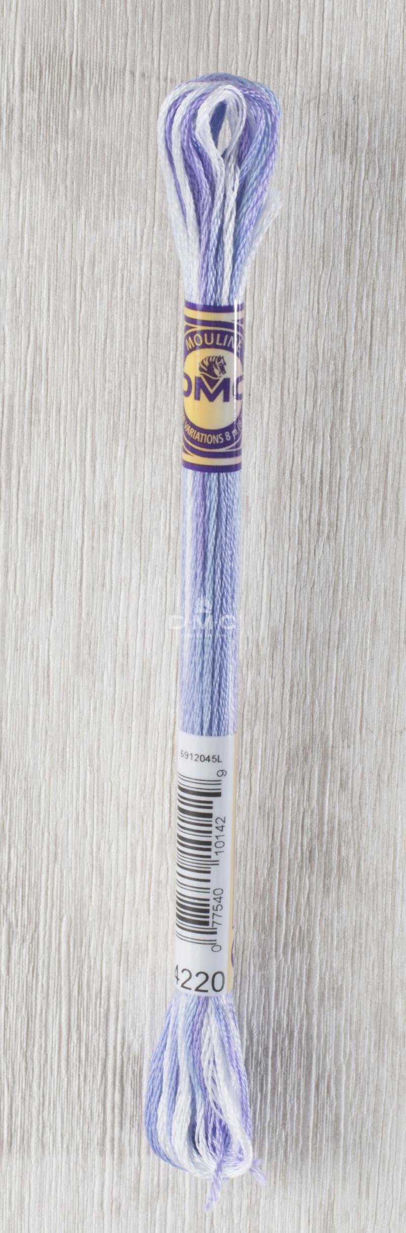 Dmc Mouliné Broderigarn Farve 4220 - Fantastisk Variation!