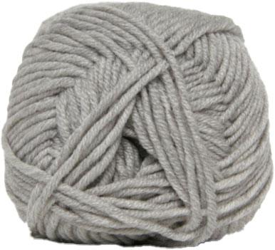 Hjertegarn Merino Cotton - 434 Lys Grå Garn til Maskinvask