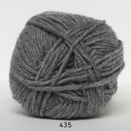 Hjertegarn Extrafine Merino 90 - Mellemgrå Garntilbud!